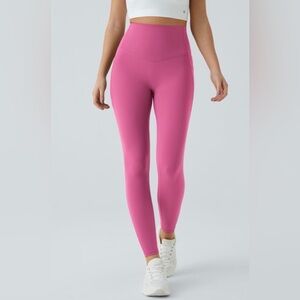 High-Rise Pink Active Leggings